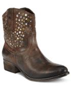 Diba True Flying Solo Embellished Cowboy Booties Women's Shoes