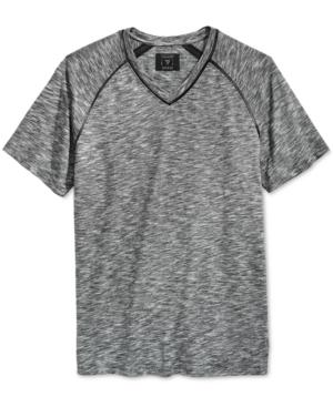 Guess Men's Cliff Heathered V-neck T-shirt