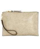 I.n.c. Molyy Snake-embossed Small Party Clutch, Created For Macy's