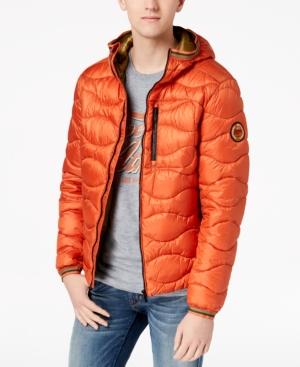 Superdry Men's Wave Quilted Full-zip Hooded Jacket