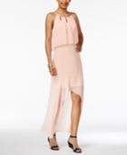 Thalia Sodi Hardware High-low Illusion Dress, Only At Macy's