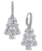 Danori Silver-tone Crystal Small Chandelier Earrings, Created For Macy's