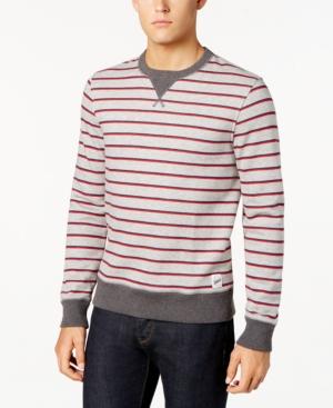 Tommy Hilfiger Men's Lightweight Striped Crew Neck Sweater