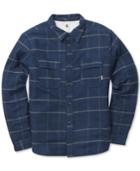 Element Men's Shelton Grid-pattern Flannel Shirt