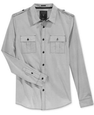Guess Men's Claymour Geo-print Shirt