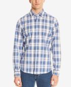 Boss Men's Regular/classic-fit Plaid Cotton Shirt
