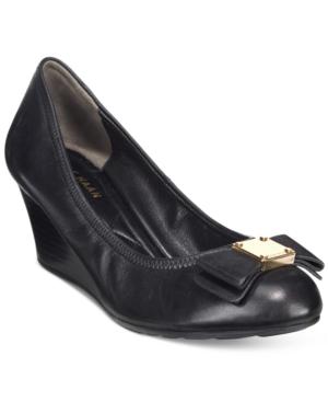 Cole Haan Women's Tali Grand Bow Wedges Women's Shoes