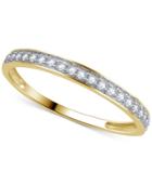 Diamond Band (1/5 Ct. T.w.) Ring In 14k Gold, White Gold Or Rose Gold