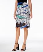 Bar Iii Printed Lace Skirt, Only At Macy's