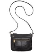 Tignanello Pretty Pockets Smooth Leather Crossbody With Rfid Protection