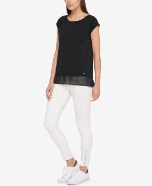 Tommy Hilfiger Layered-look T-shirt, Only At Macy's