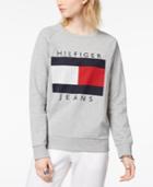 Tommy Hilfiger Embroidered Graphic Sweatshirt, Created For Macy's