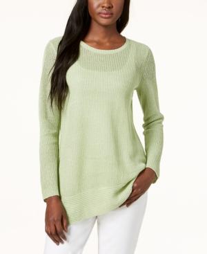Eileen Fisher Organic Linen Tunic Sweater