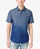 American Rag Men's Dip-dyed Dobby Shirt, Created For Macy's