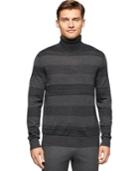 Calvin Klein Stripe Turtleneck Sweater