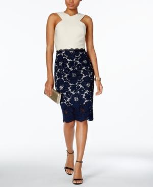 Jax Lace Cutaway Sheath Dress