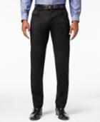 Inc International Concepts Men's Deep Black Stretch Pants, Created For Macy's