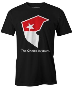 Famous Stars And Straps Men's Badge Graphic-print Cotton T-shirt