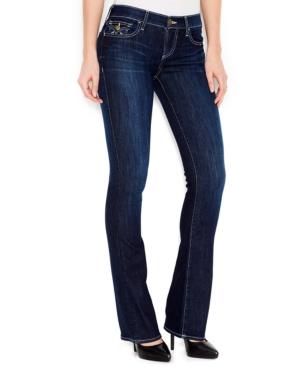 True Religion Becca Bootcut Jeans, Navy Wash