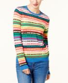 Love Moschino Cotton Logo-graphic Sweater