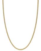"14k Gold Necklace, 16-20"" Wheat Chain"