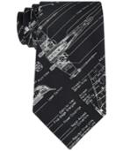 Star Wars Men's X-wing Blueprint Panel Tie