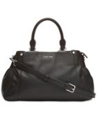 Calvin Klein Jackson Pebble Leather Satchel