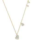 Diamond Heart Pendant Necklace In (1/4 Ct. T.w.)