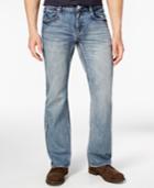 Inc International Concepts Men's Boot-cut Medium Wash Jeans, Only At Macy's