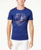 Versace Jeans Men's Foil Print Cotton T-shirt
