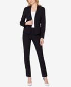 Tahari Asl Petite Open-front Pantsuit