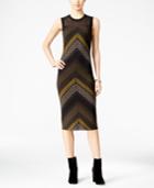 Rachel Rachel Roy Illusion Printed Sweater Dress