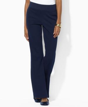 Lauren Ralph Lauren Petite Pants  French Ribbed Cotton