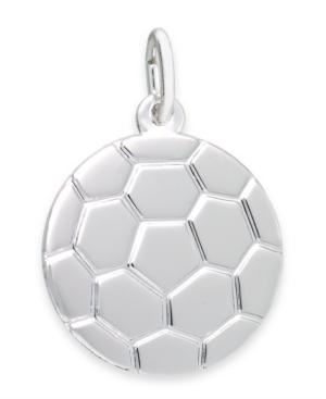 Rembrandt Charms Sterling Silver Soccer Ball Charm