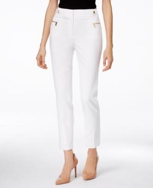 Calvin Klein Cropped Zip-detail Pants