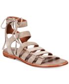 Frye Women's Blair Side Ghillie Flat Sandals Women's Shoes