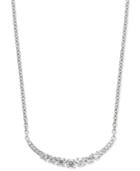 Diamond Arch Pendant Necklace (1/4 Ct. T.w.) In 14k White Gold