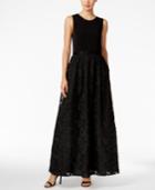 Calvin Klein Lace A-line Gown
