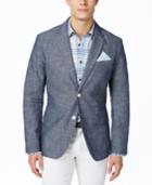 Tasso Elba Men's Chambray Blazer, Only At Macy's