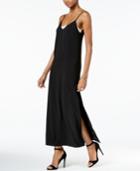 Bar Iii Lace-inset Slip Dress, Only At Macy's