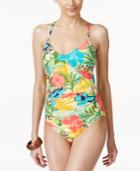 Anne Cole Island Time Cross-back One-piece Swimsuit Women's Swimsuit