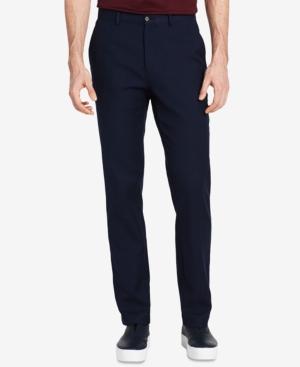 Calvin Klein Men's Flat-front Stretch Pants