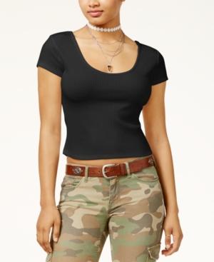 American Rag Juniors' Convertible Strappy Keyhole Top, Created For Macy's