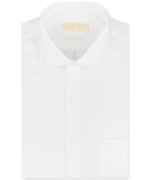 Michael Michael Kors Non-iron Twill Solid Dress Shirt