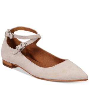 Frye Women's Sienna Cross Ballet Flats Women's Shoes