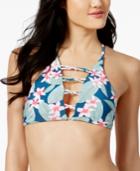 Raisins Aloha Waters High-neck Cutout Bikini Top Women's Swimsuit