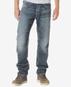 Silver Jeans Co. Men's Grayson Easy Fit Straight Stretch Jeans