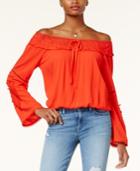 Guess Riley Off-the-shoulder Top