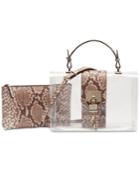 Dkny Elissa Flap Clear Shoulder Bag, Created For Macy's