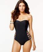 Jessica Simpson Embroidered Cutout One-piece Swimsuit Women's Swimsuit